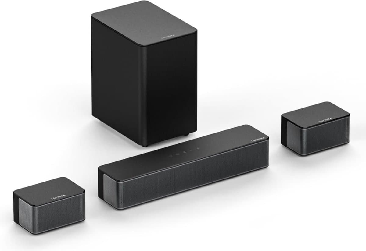 ULTIMEA® Posiedon D50 - Soundbar - Soundbars Voor TV - Soundbar Met Subwoofer - Surround Set Draadloos - Soundbars - Soundbar Dolby Atmos - Surround Set Home Cinema — afbeelding 1