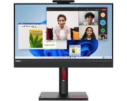Lenovo ThinkCentre Tiny-In-One 24 LED display 60,5 cm (23.8") 1920 x 1080 Pixels Full HD Zwart