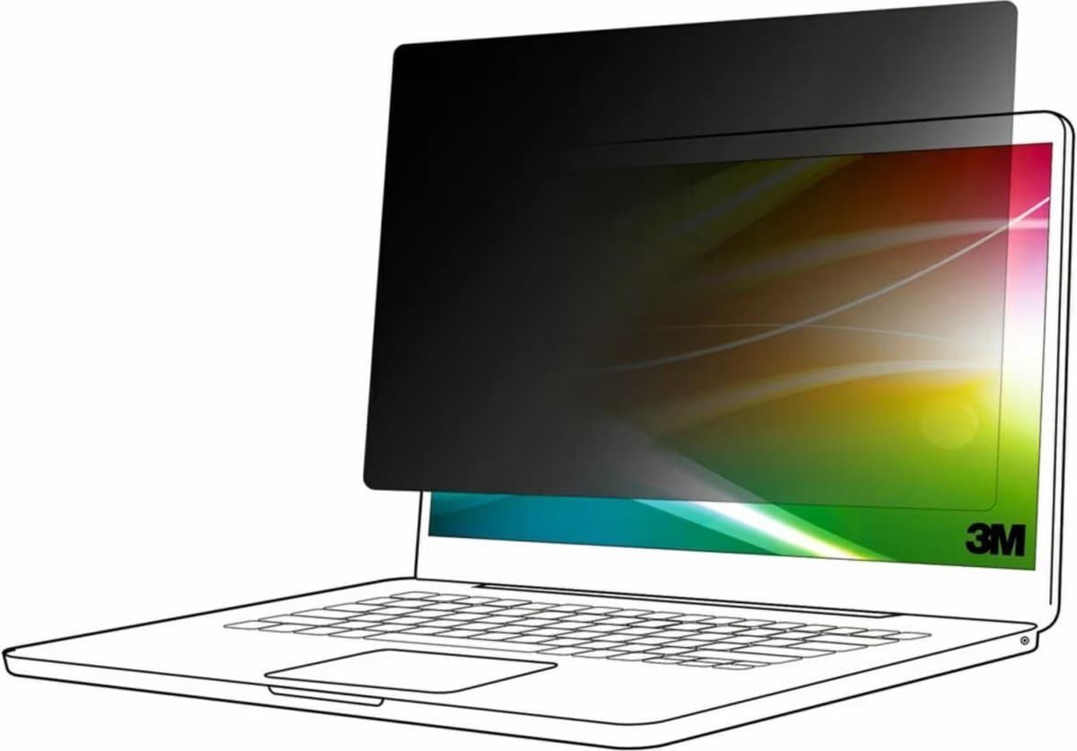 3M BPNDE005 schermfilter 33 cm (13") Laptop Randloze privacyfilter voor schermen — afbeelding 1