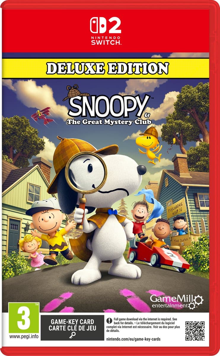 Snoopy & The Great Mystery Club Deluxe Edition - Nintendo Switch 2 — afbeelding 1