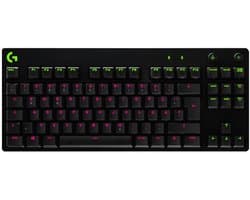 Logitech G PRO X TKL Gaming Toetsenbord – GX Red Linear – RGB – Hot-Swap Switches – Zwart
