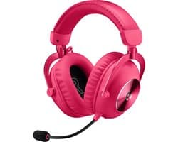 Logitech G PRO X 2 Lightspeed - Draadloze Gaming Headset - PC, PlayStation - Magenta