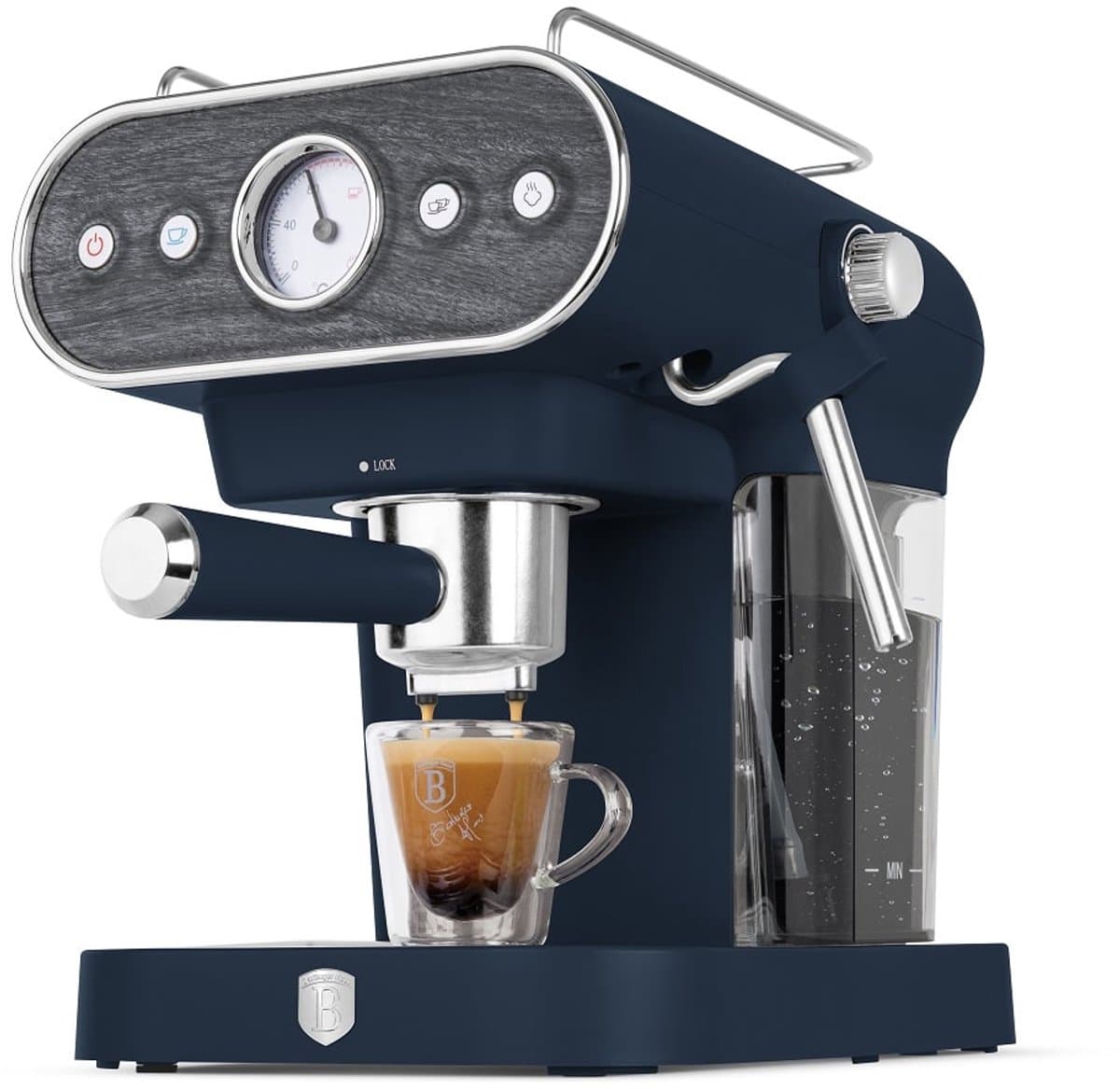 Berlingerhaus 9858 - 3 in 1 - Espresso - koffie - Senseo - Touchscreen - Machine - Deep Sea collection — afbeelding 1