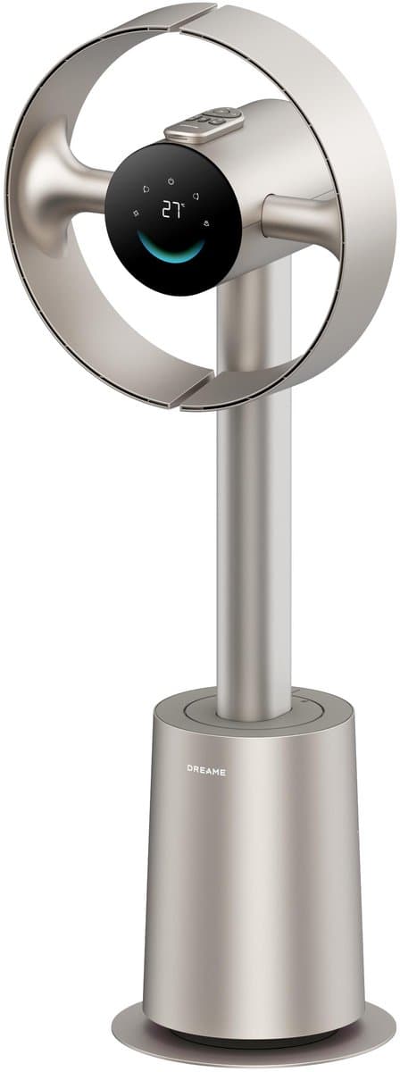 Dreame MF10 Air Bladeless Ventilator - 270° GyroWing™ - TempSync™ - 40m² - Titanium Goud — afbeelding 1