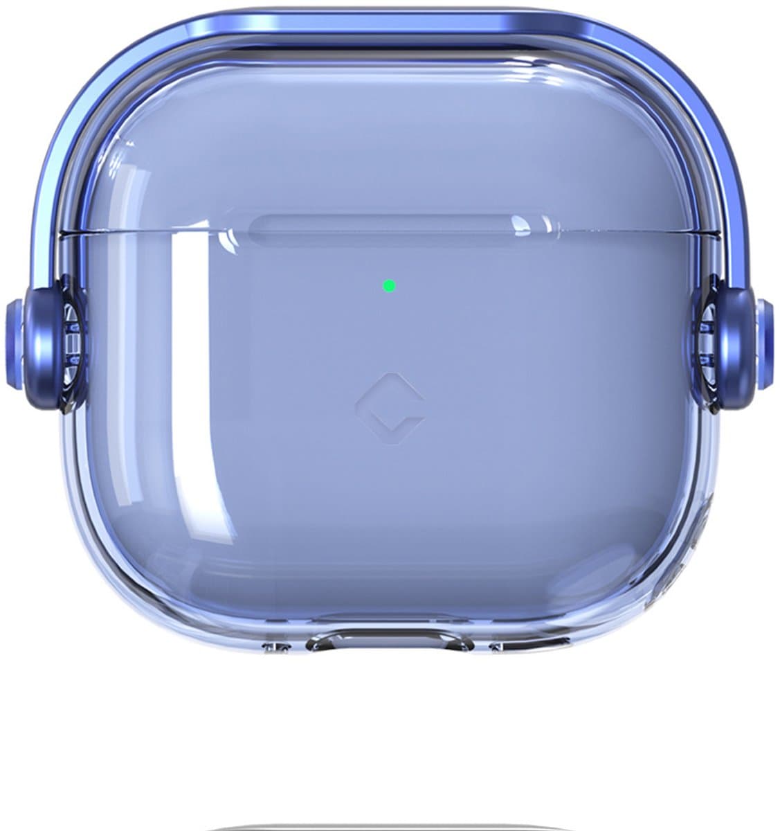 Coverzs TPU & PC clear case geschikt voor AirPods 4 - Doorzichtig beschermhoesje - Optimale bescherming — afbeelding 1