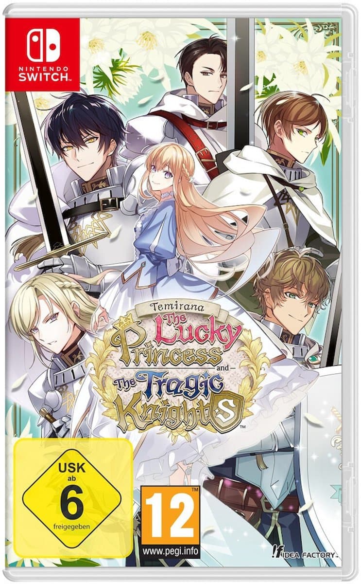 Temirana The Lucky Princess and the Tragic Knights-Standaard (Switch) Nieuw — afbeelding 1