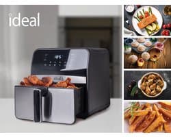 Ideal IK1501 - Heteluchtfriteuse - 6,5 L - 1800 W - LCD Scherm