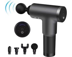 Mowa Massage gun - Massage pistool - Spier massage - Elektrisch - Ontspanning - Sport - Zwart