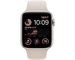 Apple Watch SE 2022 4G - 40 mm - Sterrenlicht Aluminium