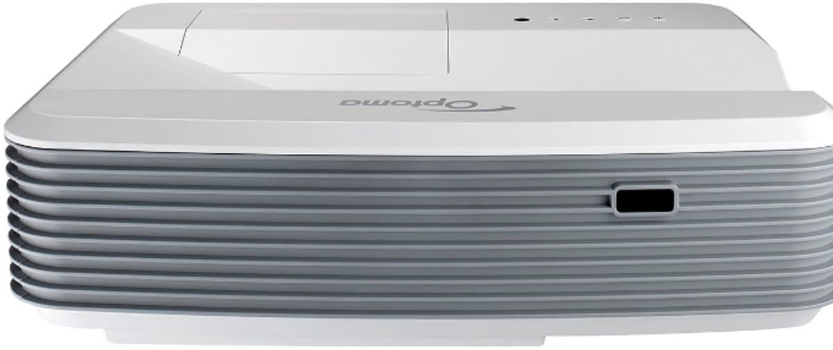 Optoma W319USTIRE beamer/projector Projector met ultrakorte projectieafstand 3500 ANSI lumens DLP WXGA (1280x800) 3D Grijs, Wit — afbeelding 1