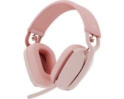 Logitech Zone Vibe 100 - Draadloze Headset - Bluetooth - Rose