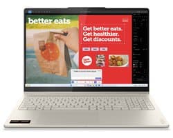 Lenovo Yoga 7 2-in-1 16AKP10 Copilot+ PC AMD Ryzen AI 7 350 Hybride (2-in-1) 40,6 cm (16") Touchscreen 2.8K 32 GB LPDDR5x-SDRAM 1 TB SSD Wi-Fi 7 (802.11be) Windows 11 Home Grijs Engels