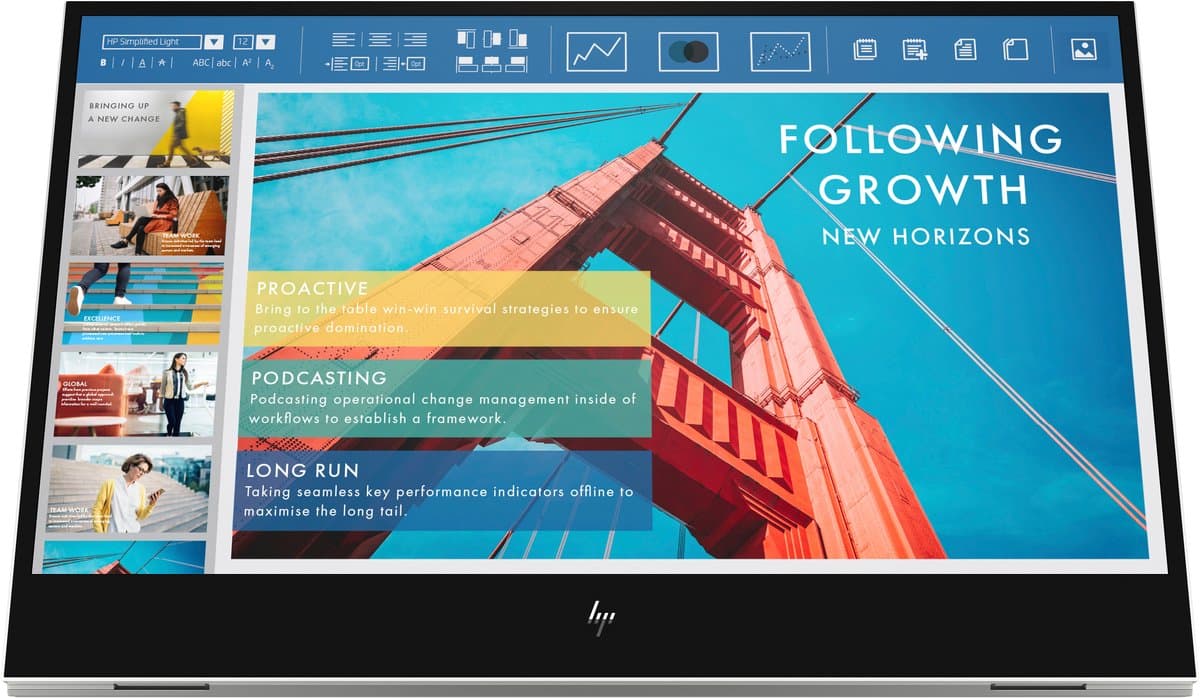 HP E-Series E14 G4 Portable Monitor — afbeelding 1