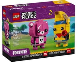 LEGO Fortnite Brickheadz 40760 - Adventure Peely en Cuddle Team Leader