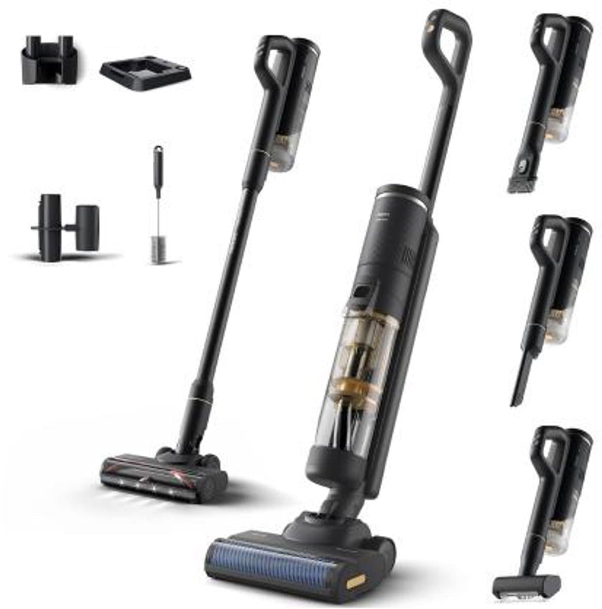 PHILIPS XW7264/11 7000 Series AquaTrio Steelstofzuiger 3 in 1 Geel — afbeelding 1
