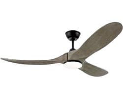 Livano Plafondventilator - Met Verlichting - Plafond Ventilator - Met Lamp - Plafonniere Met Ventilator - Met Licht - Stijl P - 150cm