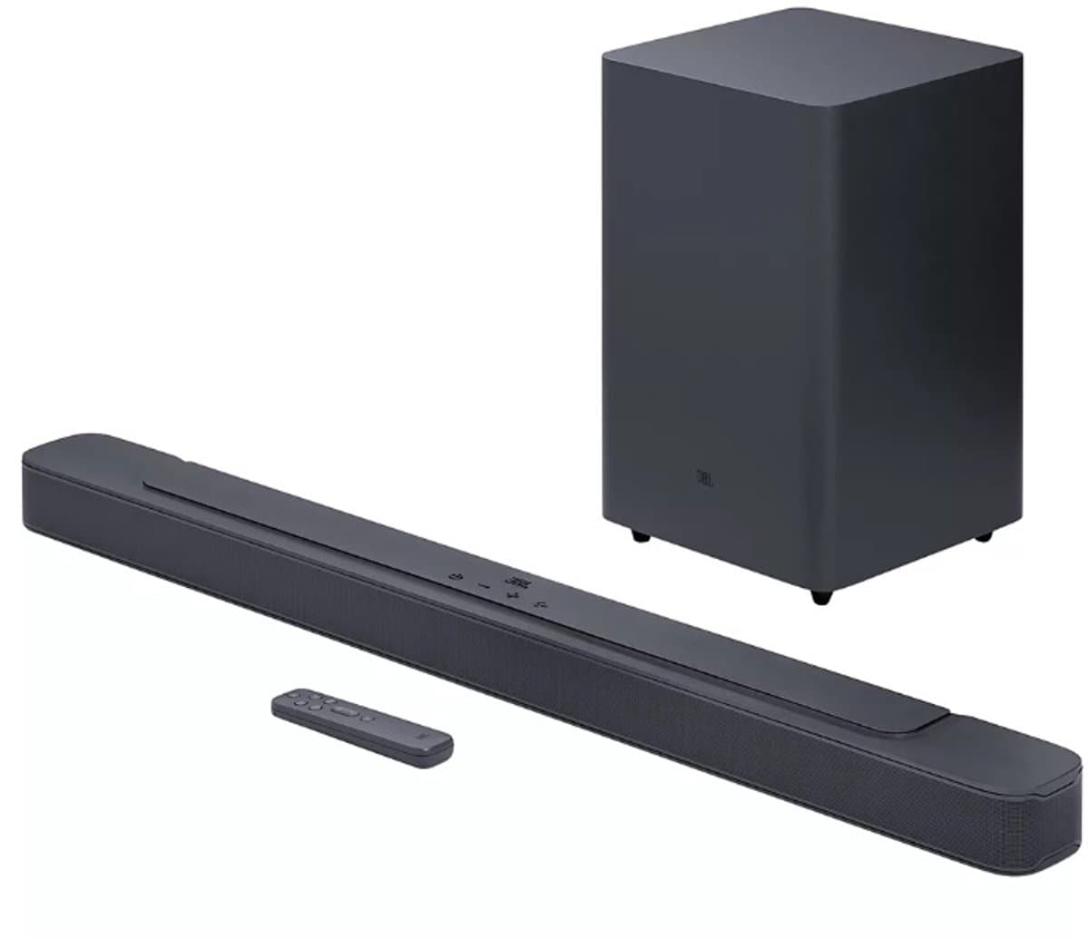 JBL Bar 2.1 - (MKII) - Soundbar met Draadloze Subwoofer - 2.1 - Home Cinema Systeem - 300W Vermogen - HDMI ARC - Bluetooth TV Soundbar - Diepe Bas - Zwart — afbeelding 1