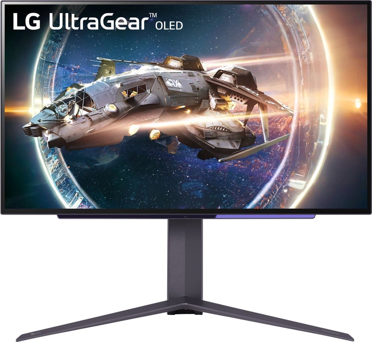 LG UltraGear OLED 27GR95QE-B - QHD Gaming Monitor - 240hz - 0.03ms - 27inch — afbeelding 1