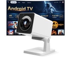 Beamer LCD - 1280 x 720 Resolutie - 1920 x 1080 Output - Optische Glazen Lens - Voor Thuisbioscoop - Smart Projector