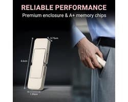 Snelle externe flashdrive - 512 GB SSD - USB-C en USB-A