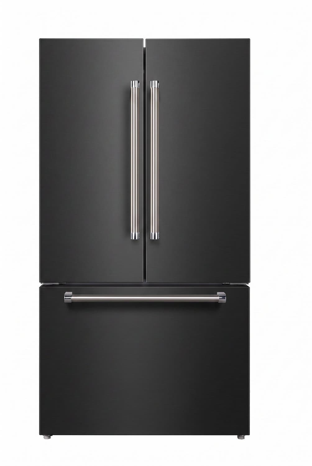 Lincoln Prestige PRFD58FEIN - French Door Amerikaanse Koelkast - 178 cm hoog - 91.1 cm breed - 579L - Automatische IJsblokjesmachine met Wateraansluiting - Total No-Frost - Zwart RVS / Inox — afbeelding 1