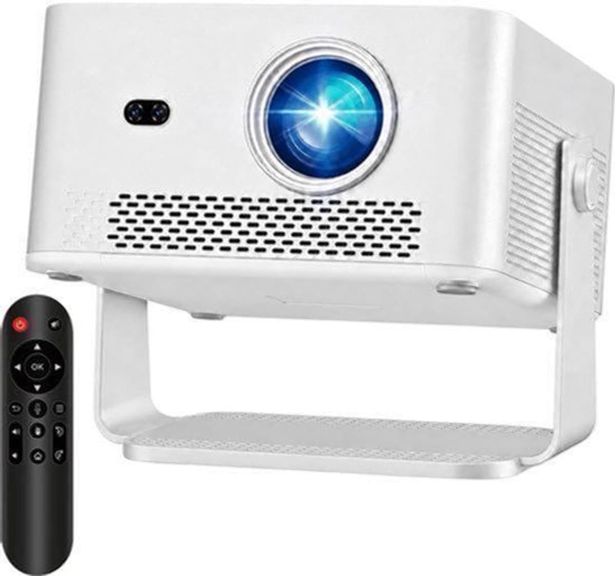 Beamer Full HD 1100 ANSI Lumen - 1080p 4K Upscaling - LED - Draagbaar - Thuisbioscoop Projector — afbeelding 1