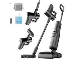 Roborock F25 ACE Combo-Vloerreiniger-5-in-1 Draadloze Nat Droog stofzuiger-Elektrische dweil-20000Pa-AI-ondersteunde wielen-app-bediening-4 Standen-180° Plat Ontwerp-5min Droog-90°C Zelfreiniging-Automatisch schoonmaakmiddel