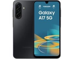 Samsung Galaxy A17 5G 17 cm (6.7) Hybride Dual SIM USB Type-C 8 GB 256 GB 5000 mAh Zwart