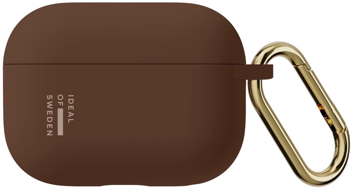iDeal of Sweden Silicone Case voor de Apple AirPods Pro 3 - Mocha Mousse — afbeelding 1