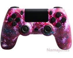 Namajunas - Draadloze Controller geschikt voor PS4/Pro/Slim/PC - Bluetooth gamepad - Geschikt voor Playstation 4 -Zes-assige sensor - LED-lichtbalk en touchscreen-functionaliteit - Audio Jack Input - Gaming Accesoires