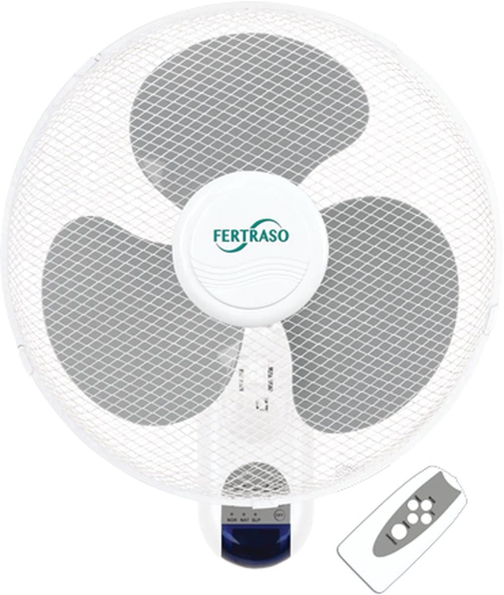 Fertraso Wandventilator ø 40 cm incl. afstandsbediening — afbeelding 1