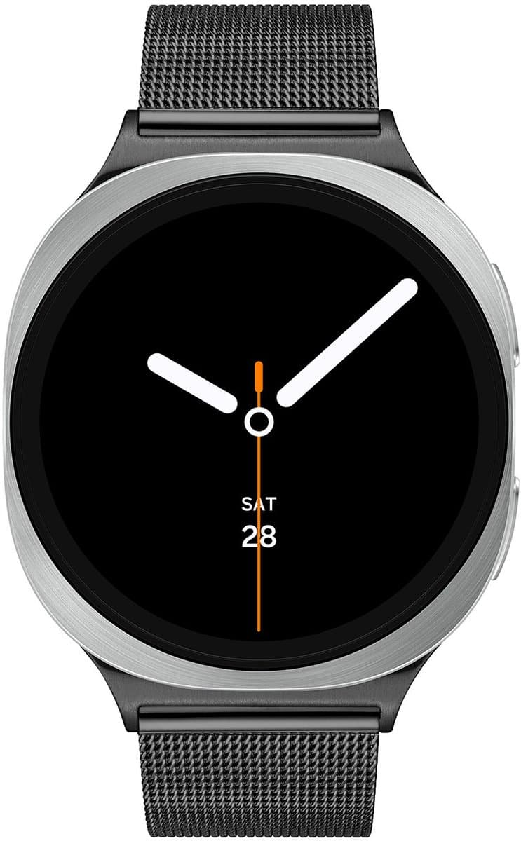 Samsung Special Edition Galaxy Watch 8 LTE Zilver/Zwart Mesh 44mm — afbeelding 1