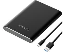 Draagbare Externe Harde Schijf 1 TB - USB 3.1 Gen 1 Type C Ultra Slim