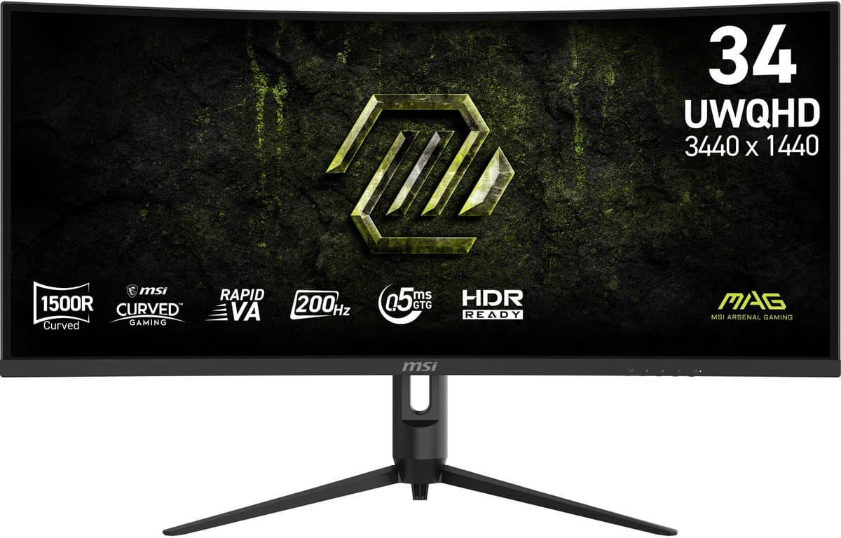 MSI MAG 342CQRF E20 Curved — afbeelding 1
