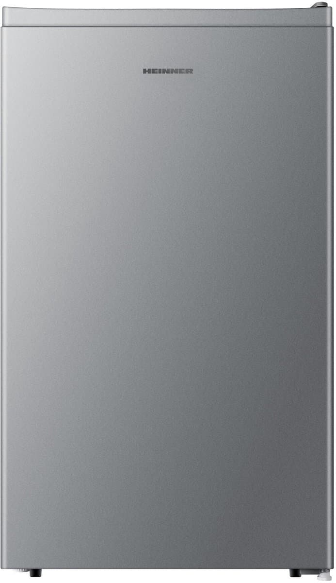 Heinner HF-HS94SE++ Tafelmodel Koelkast 94 L – Mechanische Thermostaat – LED-verlichting – Omkeerbare Deur – Zilver – 5 Jaar Garantie — afbeelding 1