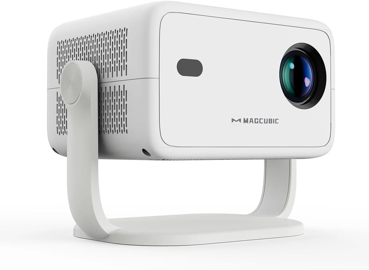 Tresaro Magcubic L018 Mini Beamer, Beamer en Projector – Full HD 1080P, 650 ANSI-Lumen, Draagbare Mini Beamer met Android OS, Bluetooth, Ingebouwde Luidspreker en Projectiegrootte tot 300 Inch voor Home Cinema, Gaming en Presentaties — afbeelding 1
