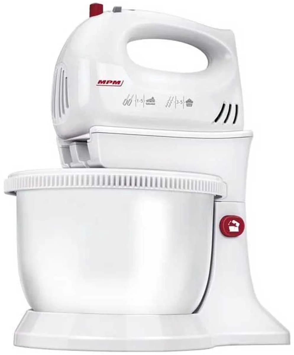 MPM - Mixer met Roterende Mengkom 3,5 Liter - 5-stapsregeling en TURBO-functie - Handmixer - Keukenmixer - Blender - 750W — afbeelding 1