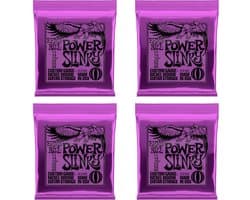 Ernie Ball 2220 Power Slinky snaren voor elektrische gitaar (4 sets)
