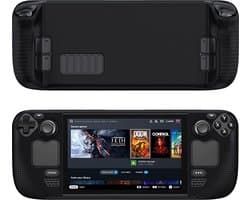 YONO Soft Case geschikt voor Valve Steam Deck / OLED - Siliconen Hoesje - Zwart