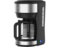Westinghouse Koffiezetapparaat - Filter-koffiezetapparaat - Filterkoffie - Glazen Kan - 10 Koppen - Herbruikbare Filter - 1000W - RVS