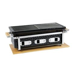YAKINIKU Shichirin - LARGE - Rechthoekig - 55,5x25,5 cm - Keramiek - 4-8 Personen - Konro & Yakitori Grill - Japanse Tafelgrill