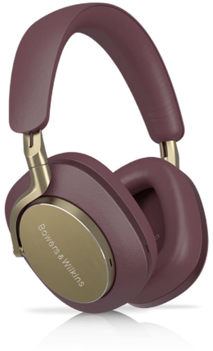 Bowers & Wilkins Px8 Flagship Draadloze Over-Ear Noise Cancelling Koptelefoon, Bluetooth 5.0, Snelladen, 30u Hi-Res Audio, Ingebouwde Microfoon - Burgundy — afbeelding 1