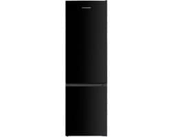 Heinner HC-HM262BKE++ Koel-vriescombinatie – 262 L – Elektronische Temperatuurregeling – LED-verlichting – Omkeerbare Deur – Zwart – 5 Jaar Garantie