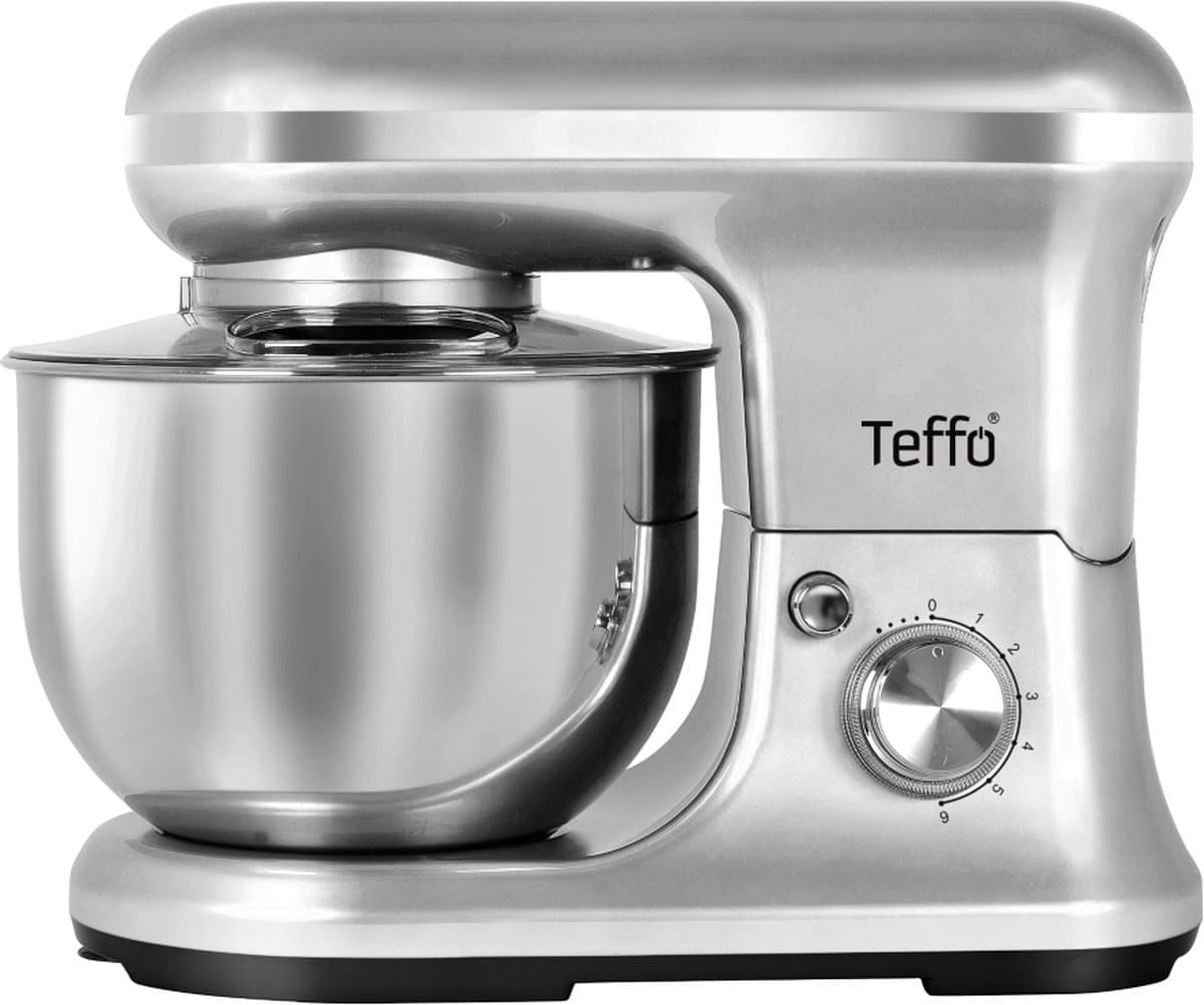 Teffo stand mixer - wit - 5 liter - 6 standen - 1200 watt — afbeelding 1