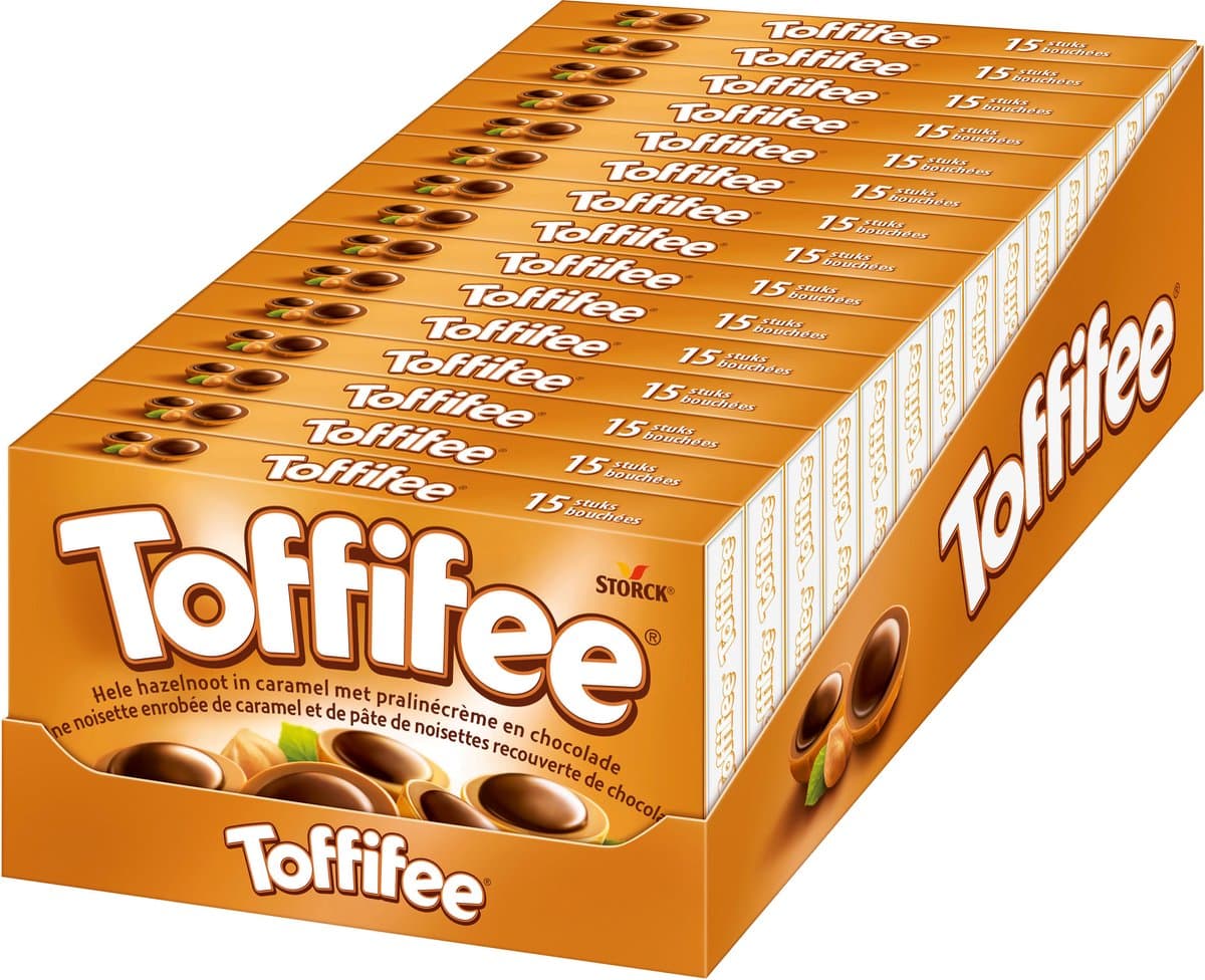 Toffifee - Hele hazelnoot in caramel met pralinécrème en chocolade - 15 stuks — afbeelding 1