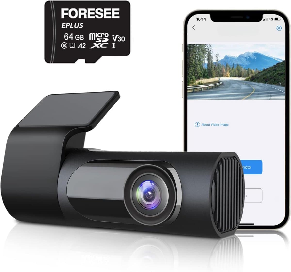 Lexium Dashcam - Daschcams - Auto - Camera - Vooruit - Achteruit - Video - Autobeveiliging - Parkeerbeveiliging - Recording - Dag en Nacht - Schadepreventie — afbeelding 1