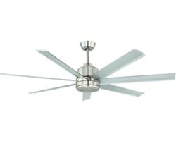 EGLO Azar Plafondventilator - 152 cm - DC-energy saving - Alu-nikkelmat