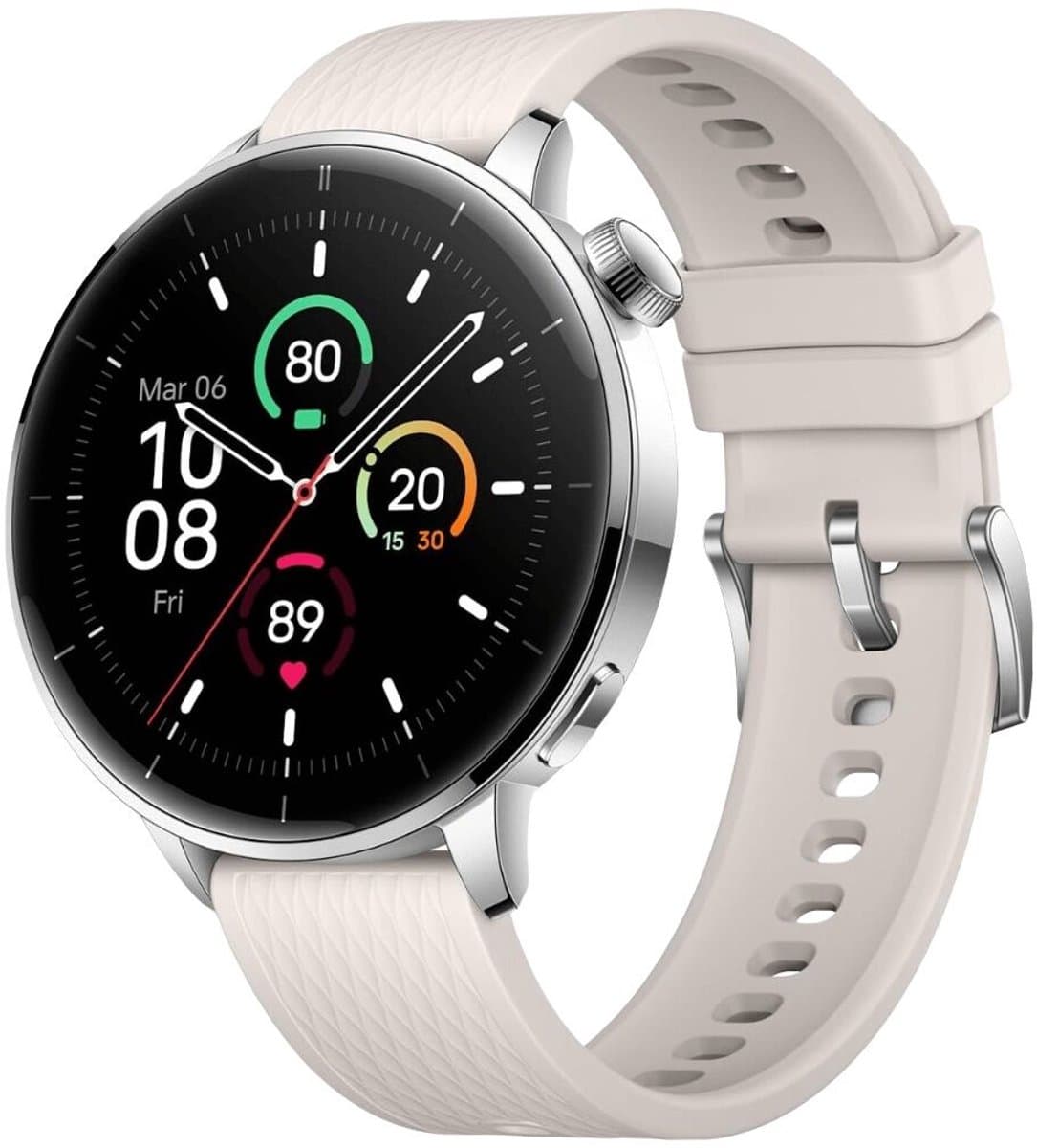 OnePlus Watch 3 - 43mm - Zilverkleurig — afbeelding 1