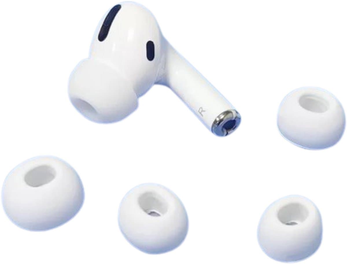 Knaak Dopjes Geschikt voor Airpods Pro 1/2 - Siliconen Oordopjes - Eartips - 3 paar - Maat: S/M/L — afbeelding 1