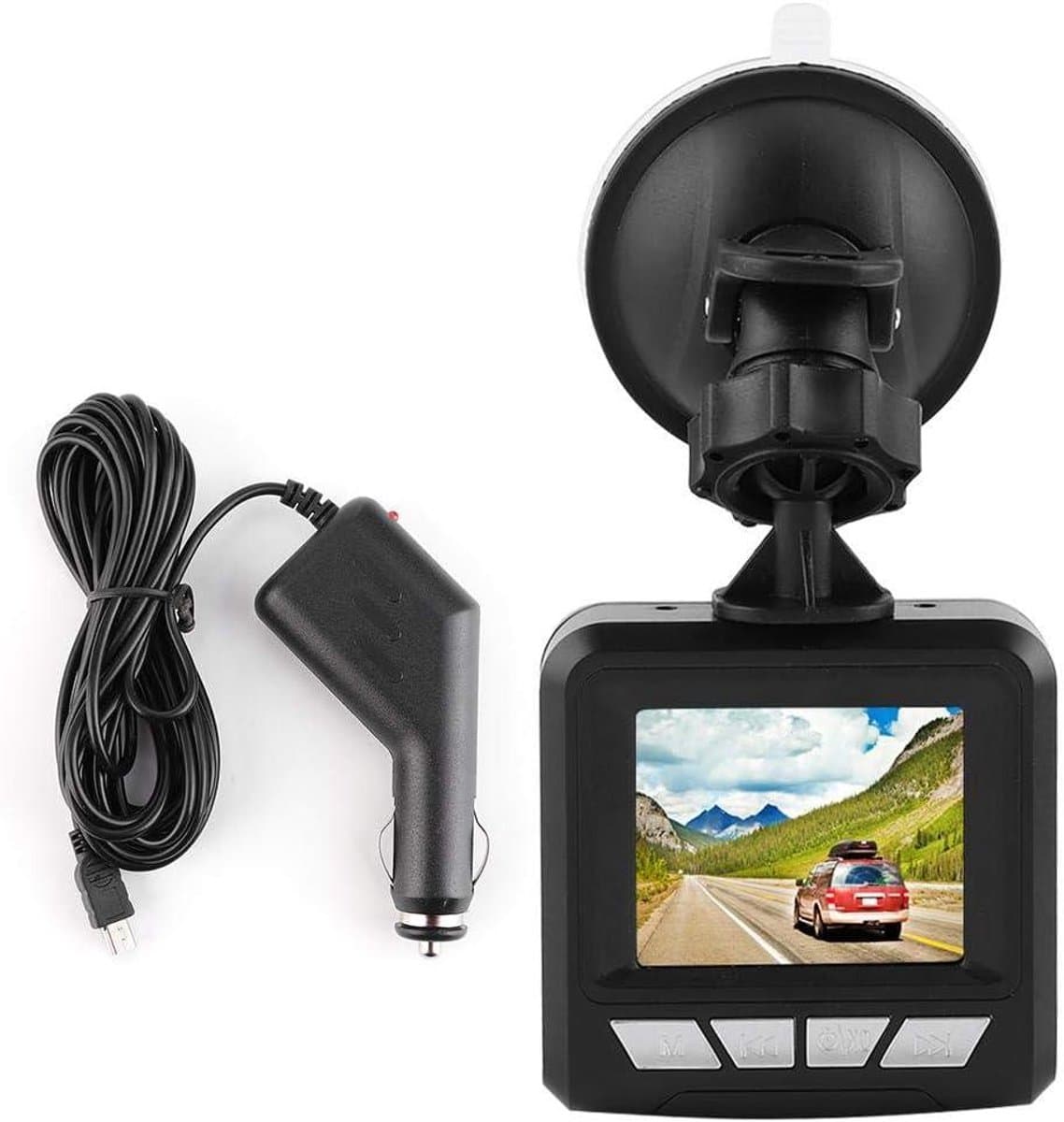 HTML Content - Duokon Auto Dash Cam 2.4in 1080P Recorder - High Definition LCD Screen - Loop Recording - 120 ° Wide Angle - Lingtong 6624 . — afbeelding 1